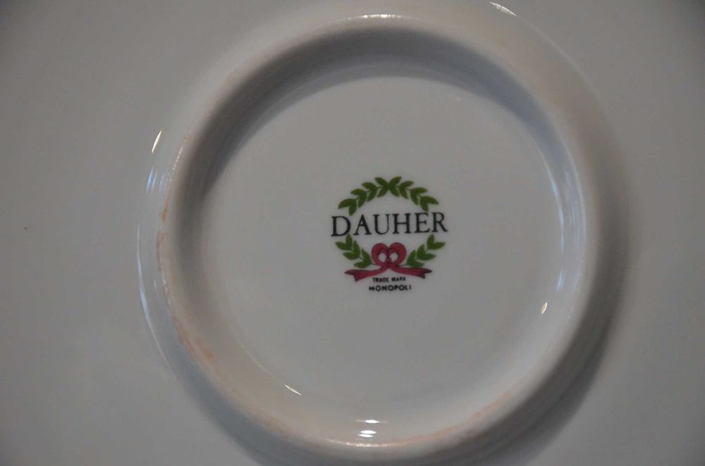 Porcelana talerz kolekcyjny ozdobny Wenecka miłość, duży, idealny