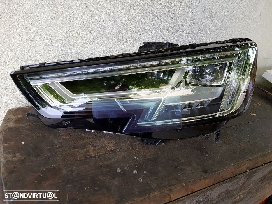 Farol full led esquerdo completo novo Audi A4 b9 8w