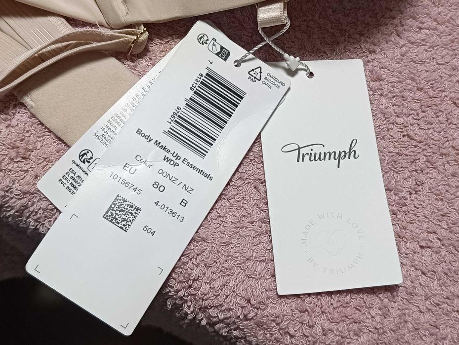 Biustonosz TRIUMPH BODY MAKE-UP ESSENTIALS WDP r.80B nowy stan idealny