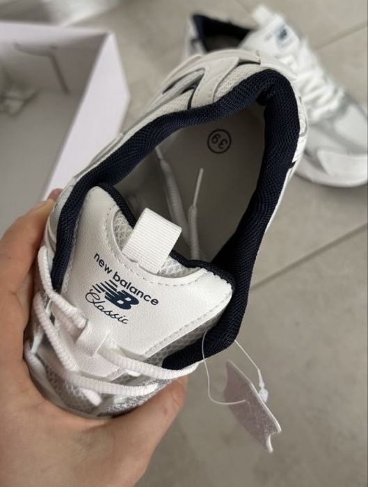 New Balance 530 White/Silver – Klasyczne Sneakersy Retro