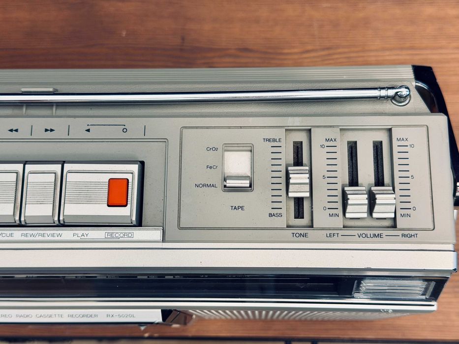 ‼️РАСПРОДАЖА‼️ Panasonic RX-5020L бумбокс 80-х LED VU RCA ВИДЕО