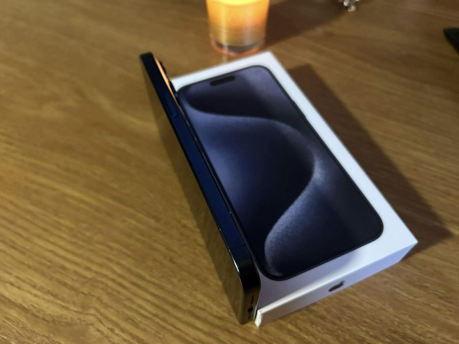 Iphone 15 pro max 256GB Blue titanium