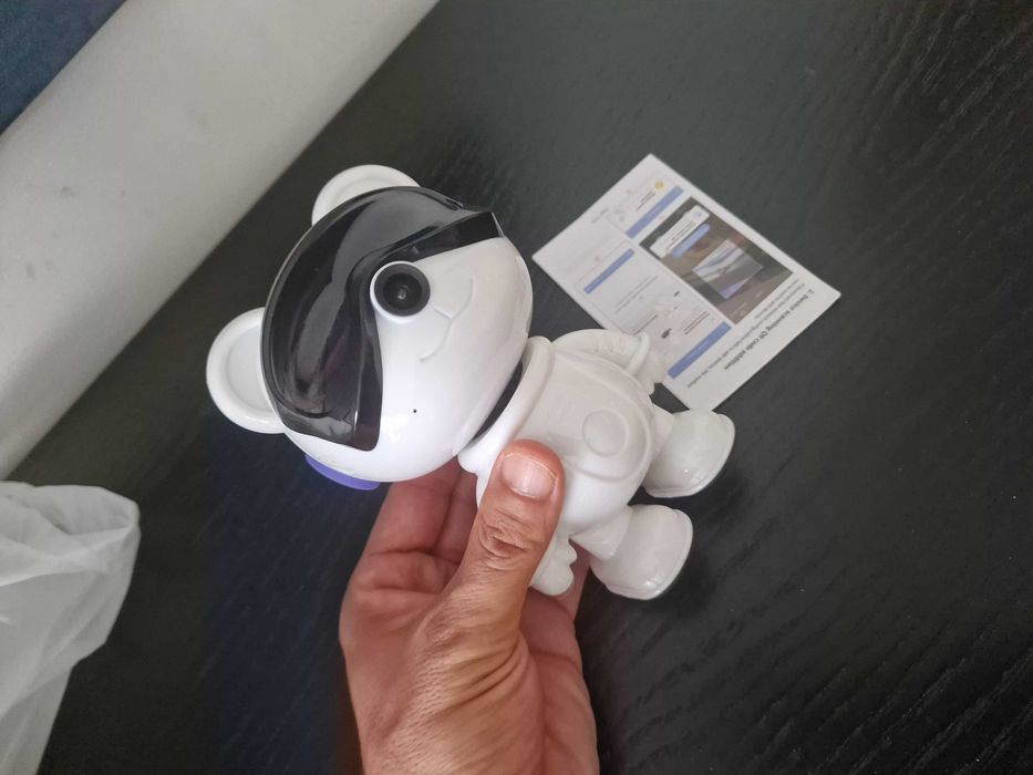 Câmara Ursinho Vigilante 5MP UHD 360° Visão Noturna e IA camera oculta