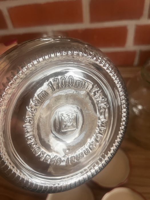 4 sztuki sloiki z pokrywkami 1700 ml