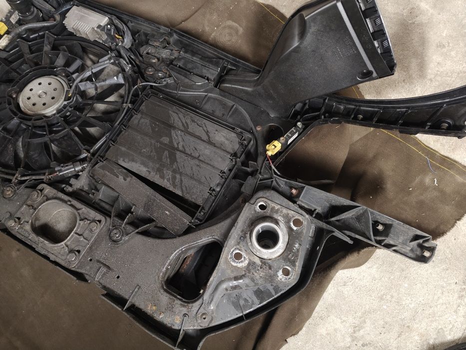 Przedni pas chłodnica chłodnice alt wiskoza audi A4 b6 moduł sterownik