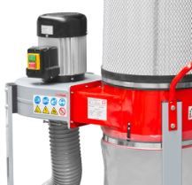 Aspirador de Aparas HOLZMANN 230 /400 V 1,5 kW 2500 m³/h. AP28