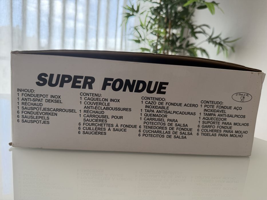 Fondue novo - nunca usado