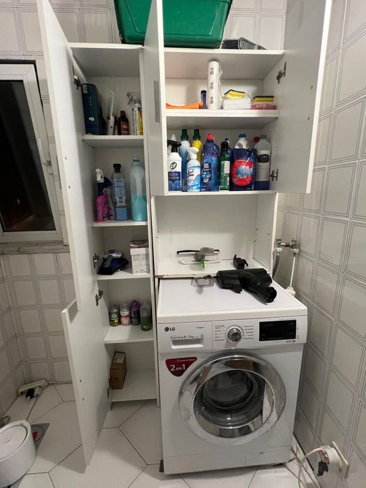 Armario para maquina da roupa