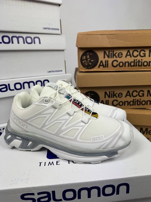 РОЗПРОДАЖ Кросівки Salomon XT-6 GORE-TEX Кроссовки Саломон Білі