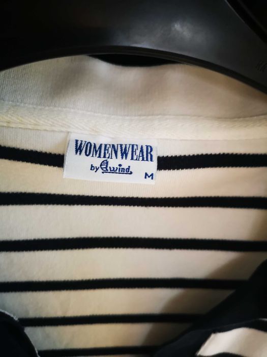 Wind-sportswear.de pulower w paski granatowo biały r. M