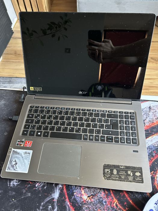 laptop acer swift 3 amd ryzen 5 2500u 8gb ram 500gb ssd windows10