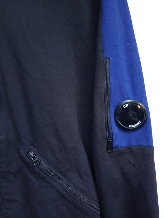 Олимпийка мужская  зипка C.P. Company T.Track Panelled Lens Jacket (Оригинал
