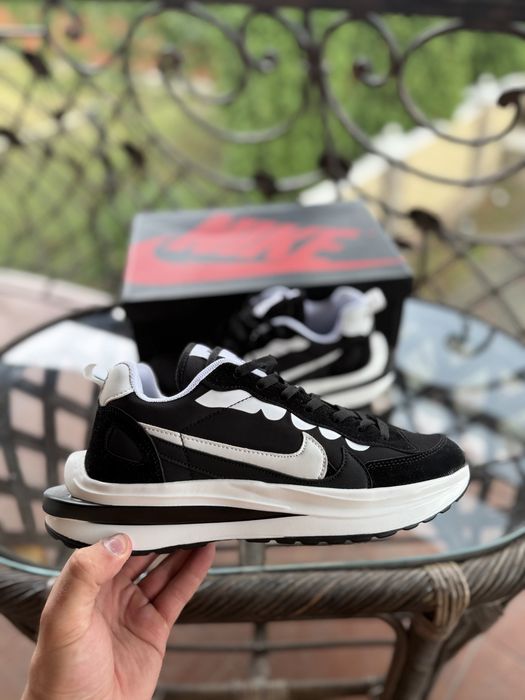 кросівки Nike x Sacai VaporWaffle Black 43/26,5см