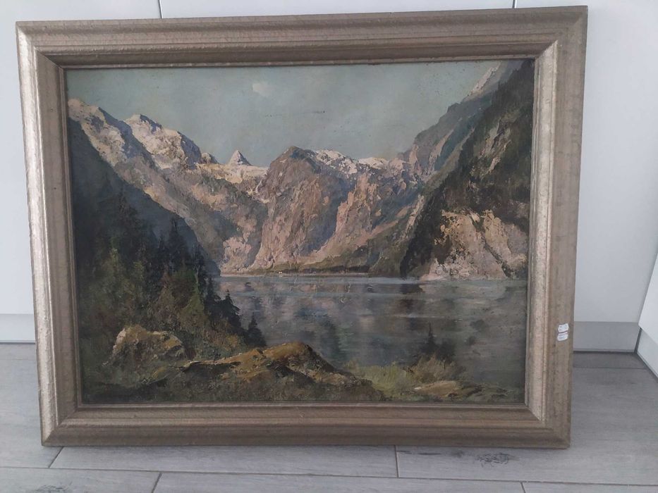 Obraz Gebhardt Johannes Lampertheim Hesja krajobraz Antyk Okazja