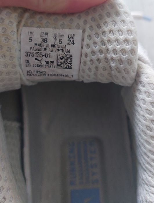 Puma sneakersy białe
