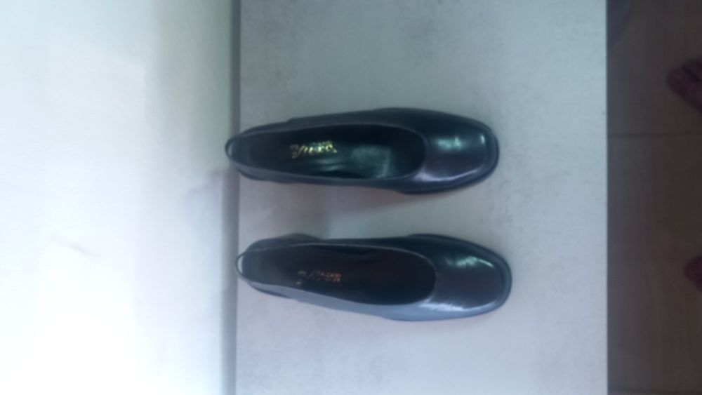 Sapatos velhos restaurados