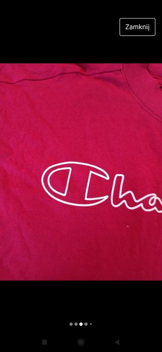 Champion t-shirt crop top S/M