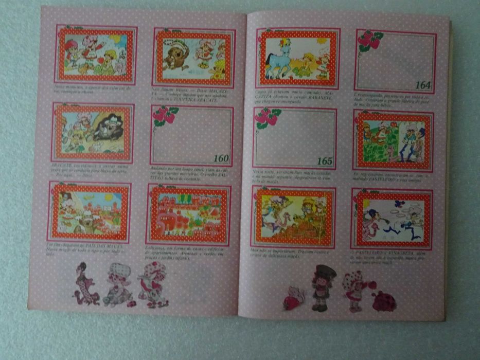 Caderneta de cromos Moranguito - Disvenda - faltam 87 cromos
