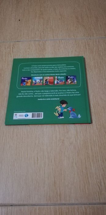 Livro "Pedro quer ver televisão"