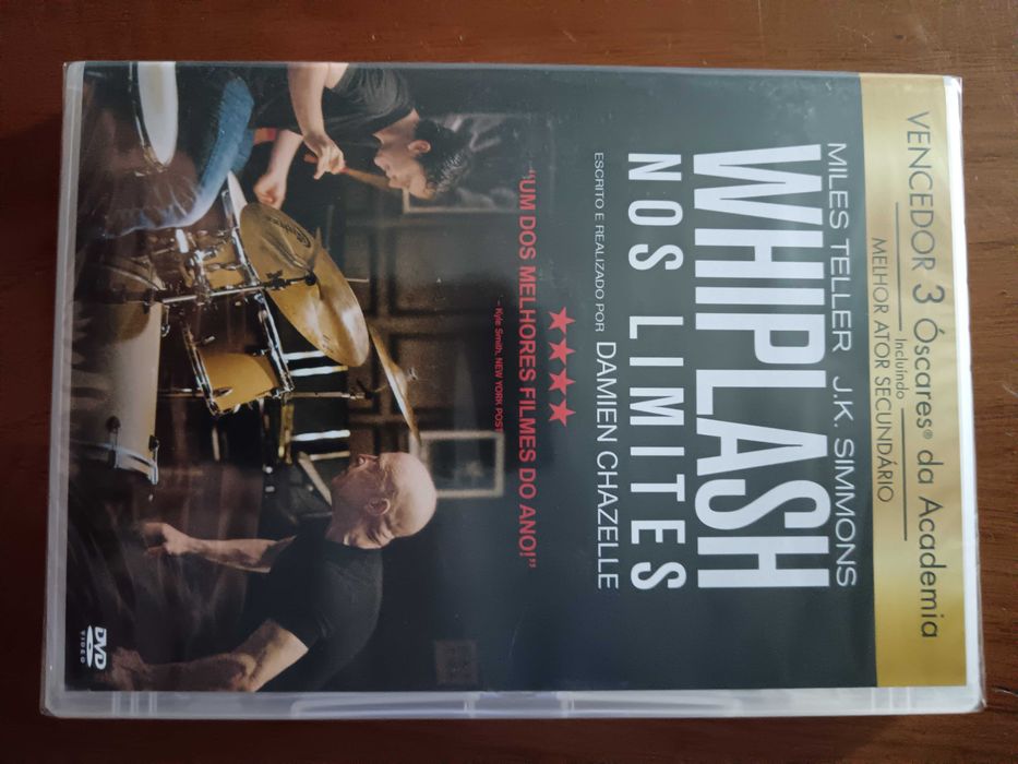 filme dvd original - whiplash - nos limirtes - selado