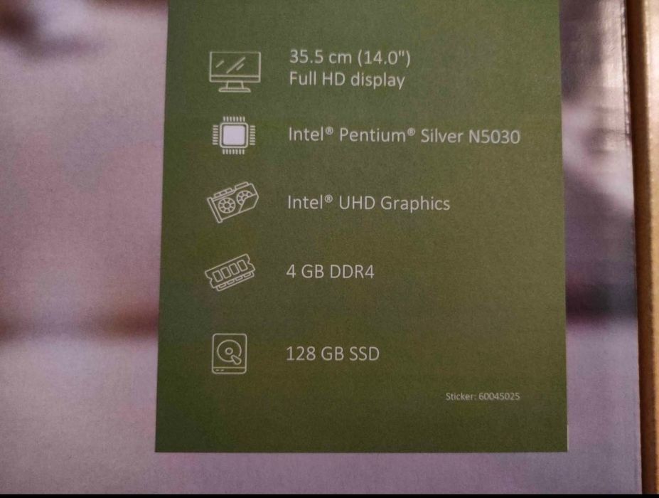 Nowy Laptop MEDION szybki dysk SSD
