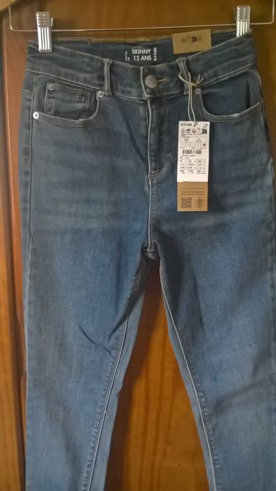 calças novas da kiabi 12 anos para menina