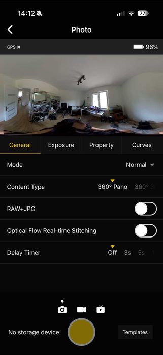 Insta 360 Pro2 VR 360 3D, 2Xbateria, Farsight - stan dobry, sprawna