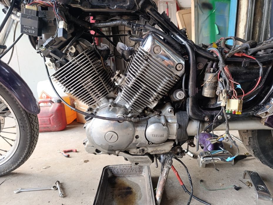 Części yamaha virago 535 silnik sety kierunkowskazy