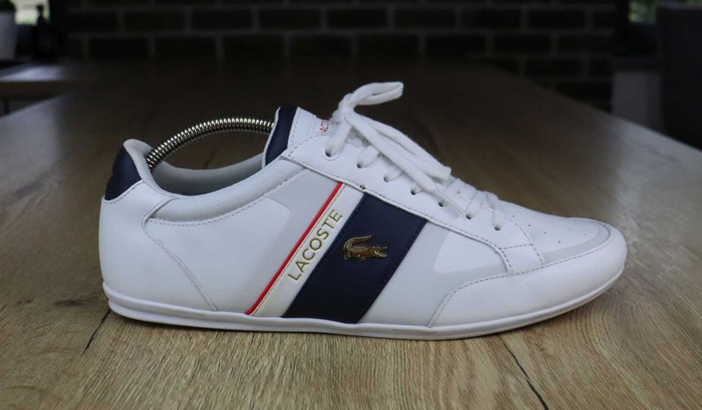 Lacoste Chaymon Tech męskie skórzane sneakersy 44 ( 29,2 cm)