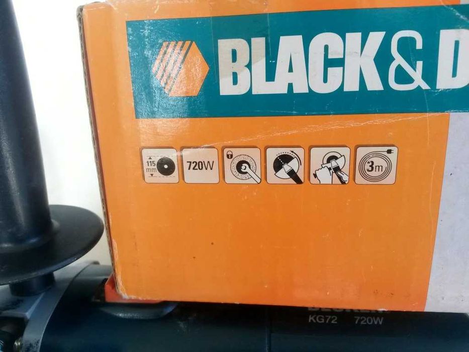 Rebarbadora Black & Decker 115mm