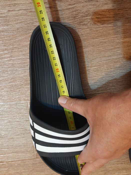 Мужские тапочки сланцы шлепанцы Adidas Duramo р.42 оригинал