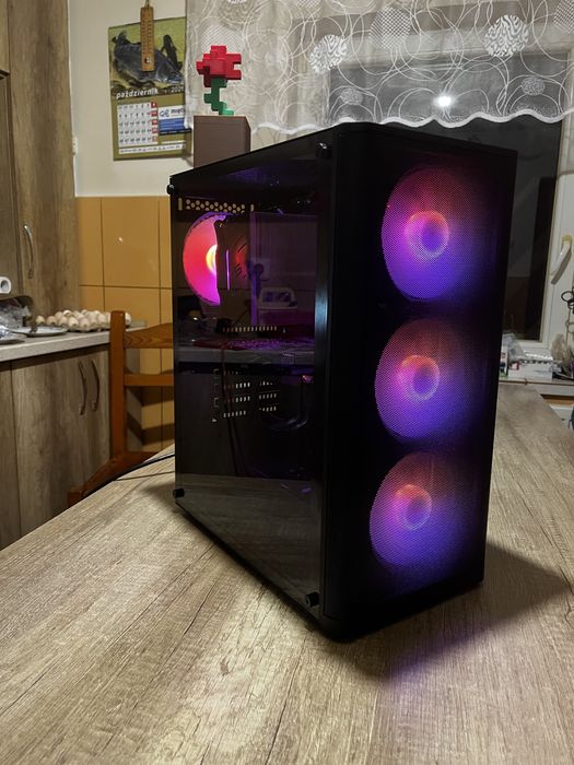 Komputer gamingowy i5-8600K GTX 1660 SUPER 16GB RAM RGB