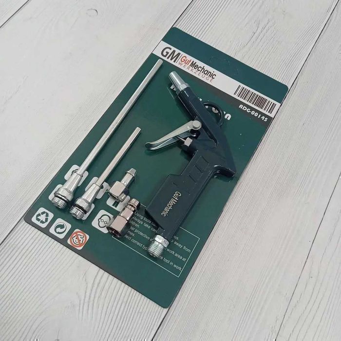 Пістолет продувний з набором наконечників GUT MECHANIC ADG-00145