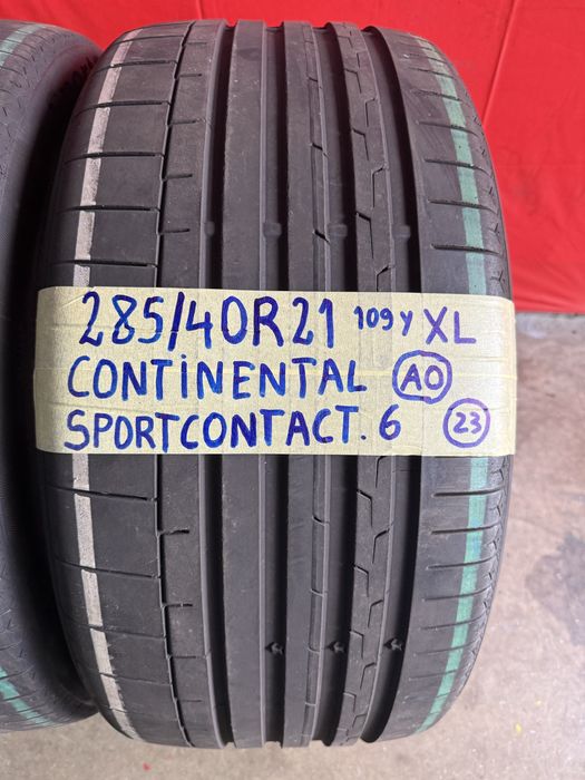 Pneus 285/40/21 Continental  impecaveis