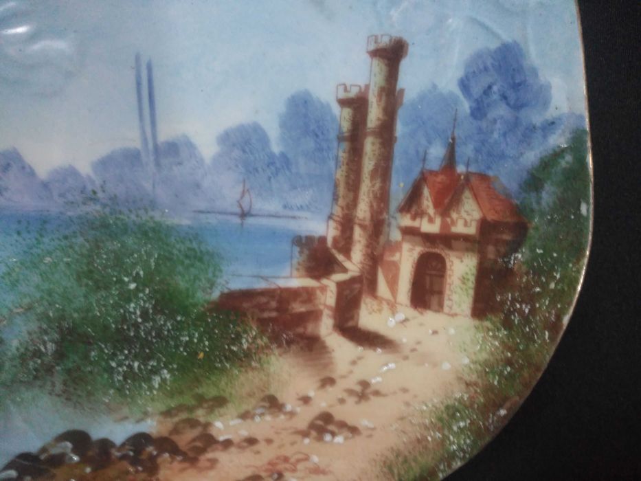 Limoges - Prato original fabrico séc.XIX por Albert Pillivuyt