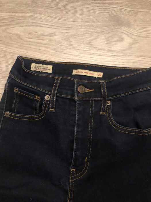 Jeansy Levis  Mile High Super Skinny