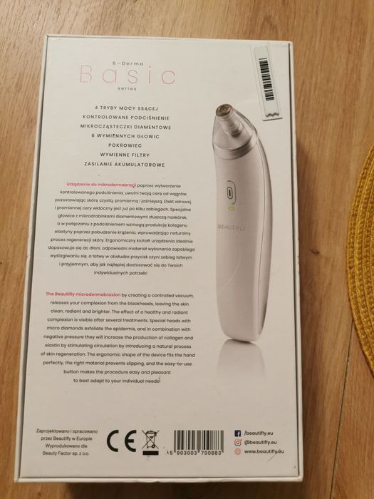 Urządzenie do mikrodermabrazji