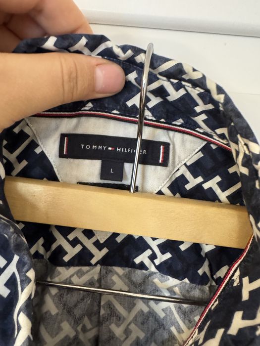 Koszula z krótkim rękawem Tommy Hilfiger Monogram L