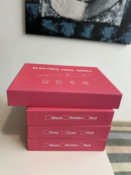 Broca de Unhas Profissional 20000RPM Kit Completo