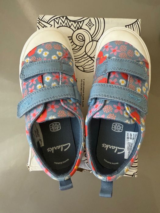 Кеды низкие детские Clarks City Bright 27.5 размер (9.5 UK)
