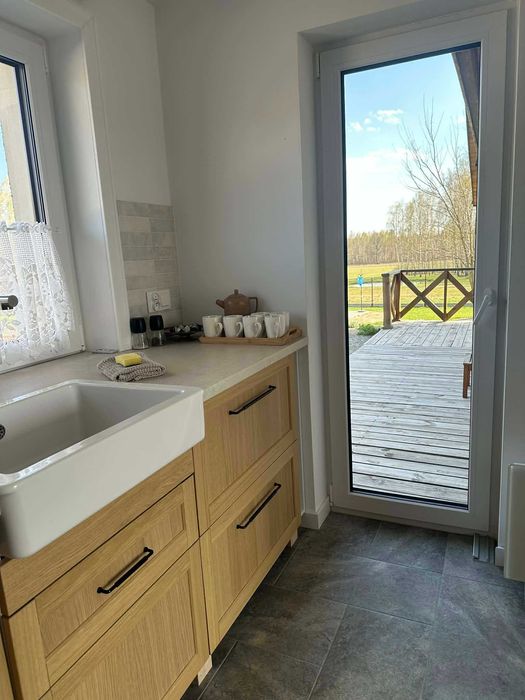 Brzozowa Polanka- Domek nr 2. Kominek. Jacuzzi. Sauna.  8 osób.