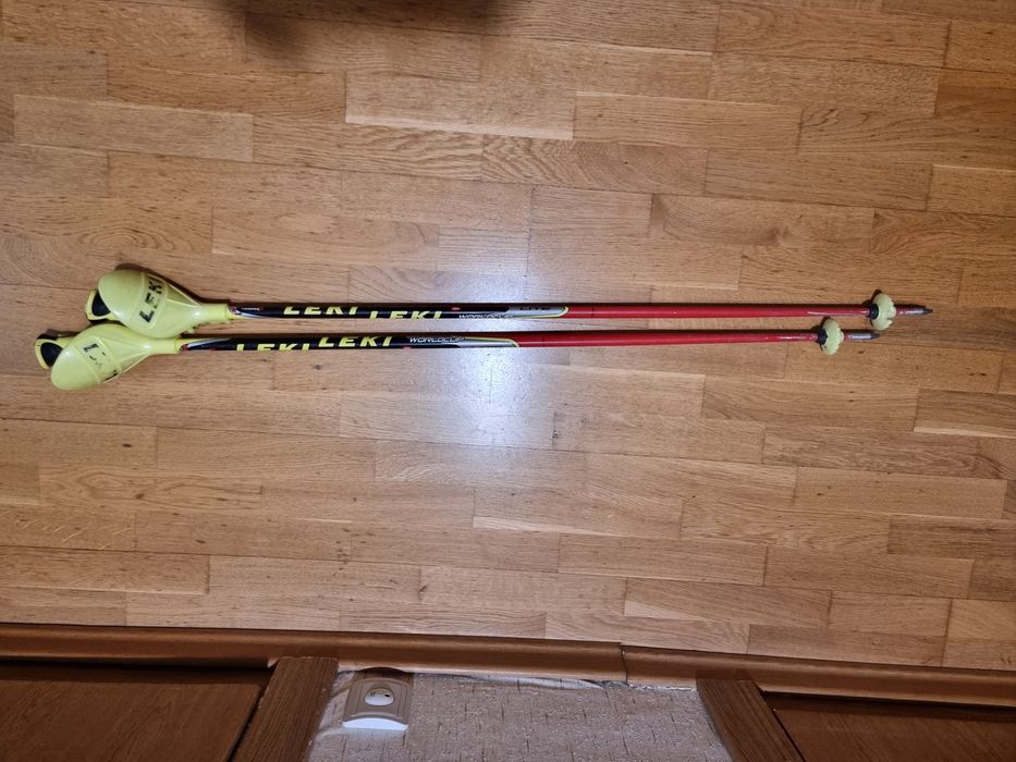 Палкі гірськолижні Lekі World Cup Lite з захистом