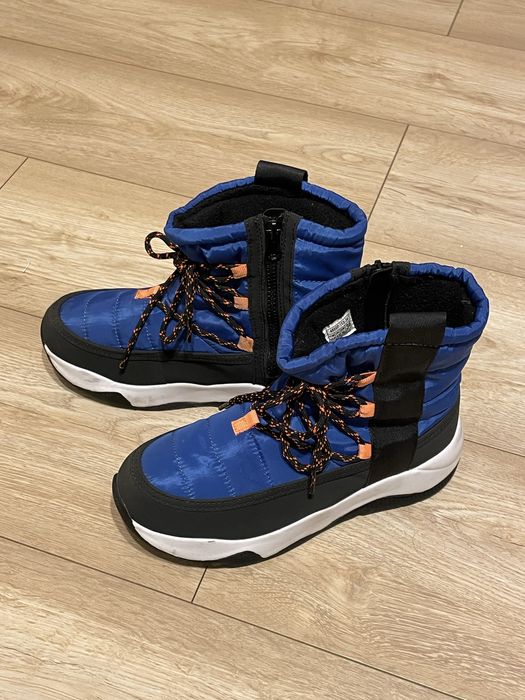 Ocieplane śniegowce Reserved niebieskie dziecięce 36