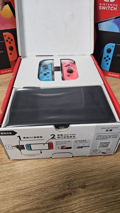 Nintendo Switch Oled Nowa chip PicoFly Karta 512GB CFW