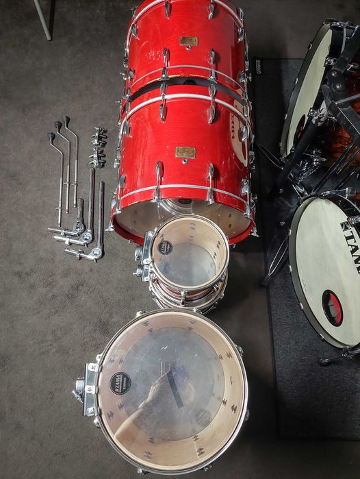 Unikatowa perkusja Pearl Masters BRX: 2x22, 10, 12, 14, 16