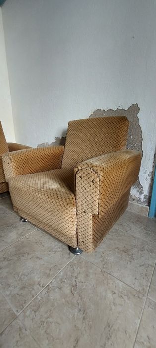 Sofás usados, antigos mas em bom estado