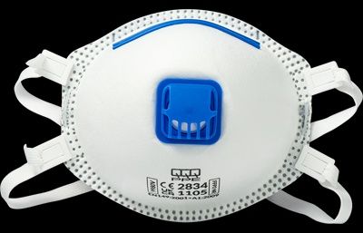 Респиратор, фільтруюча маска FFP3 з клапаном