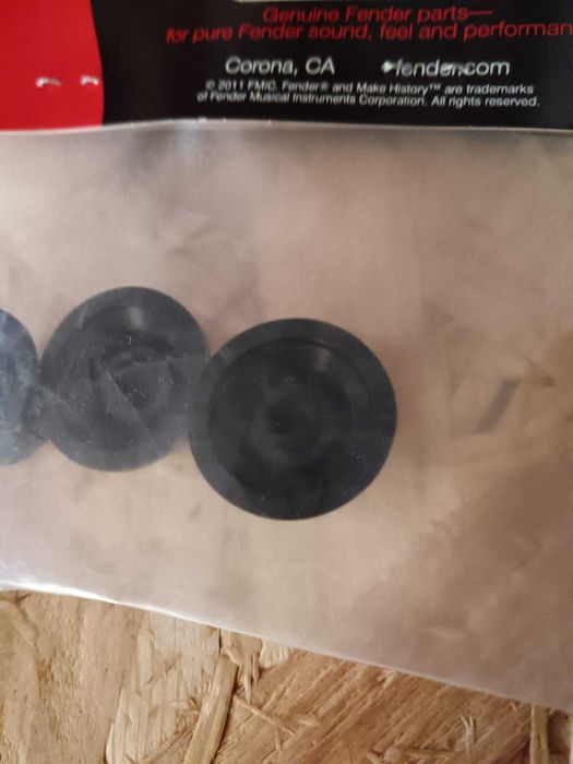 Fender Volume & Tone Knobs Set Black