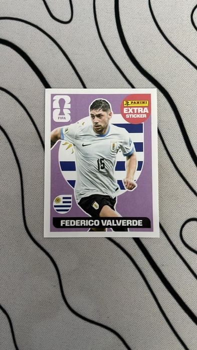 Valverde Card - Panini World Cup  2026