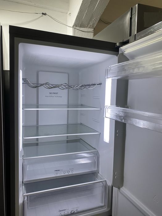 Frigorifico becken combinado cinza